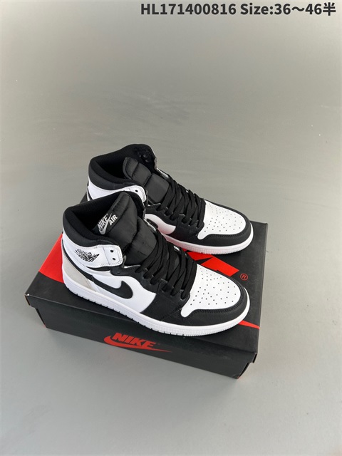 women air jordan 1 shoes H 2023-10-26-506